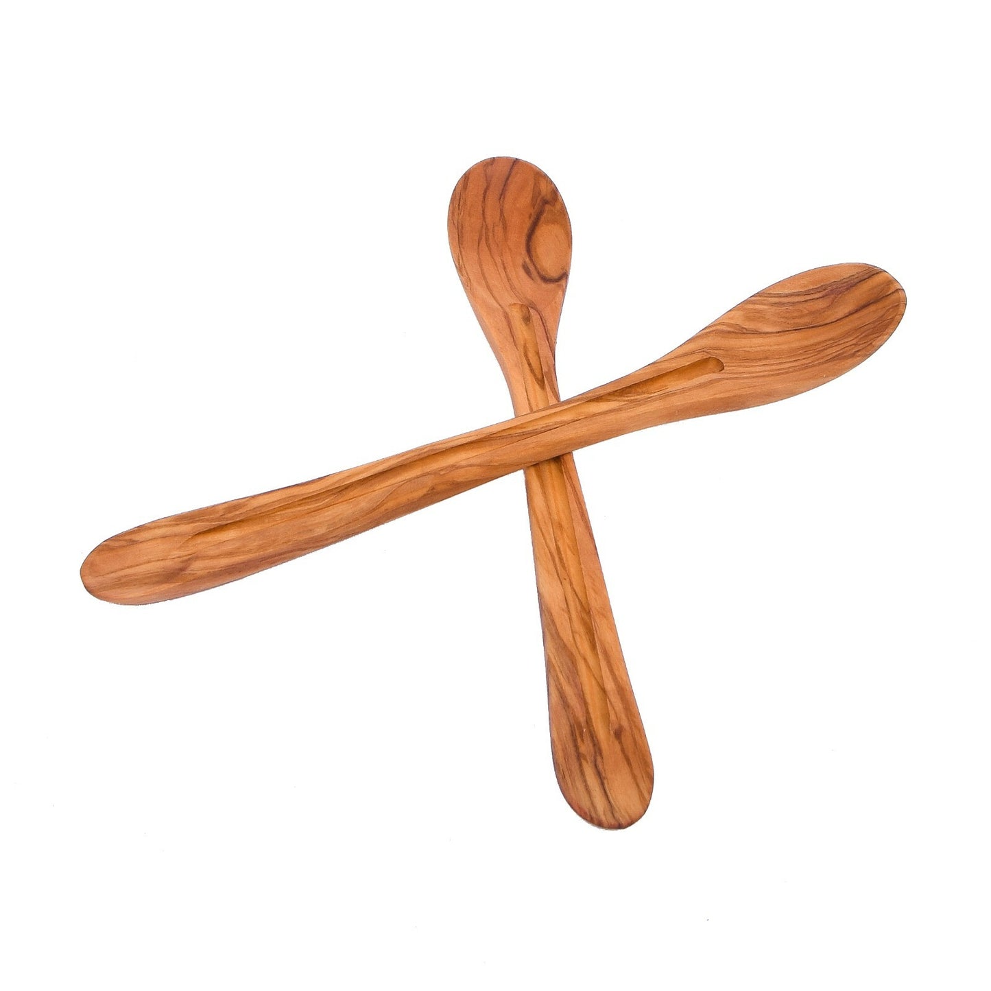 Olive Wood Stirring / Tasting Spoons (set of two) - AKwood - Handmade Utensils